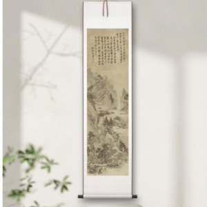 Replica of ancient Chinese ink painting