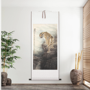 New Modern and Contemporary Dong Xiyuan Looking Back Tiger Climbing the Mountain